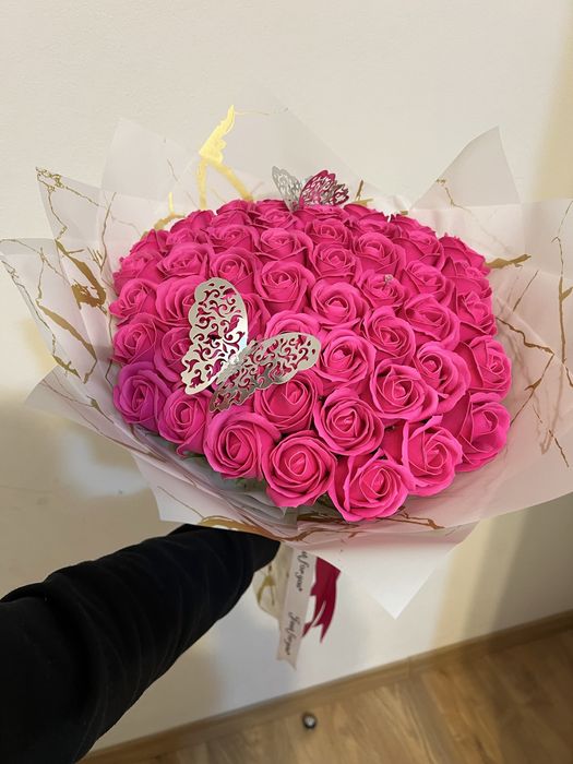 Buchet de trandafri de sapun