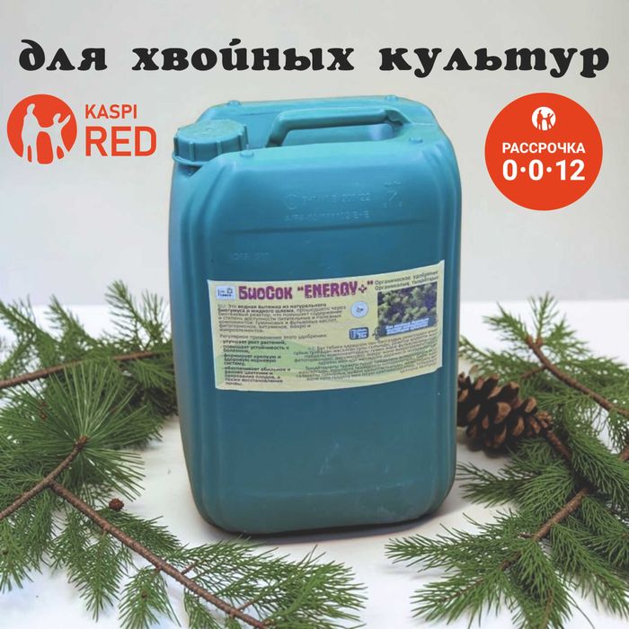 Жидкое Концентрированное Удобрения для хвойных культур В РОЗНИЦУ 12 л.