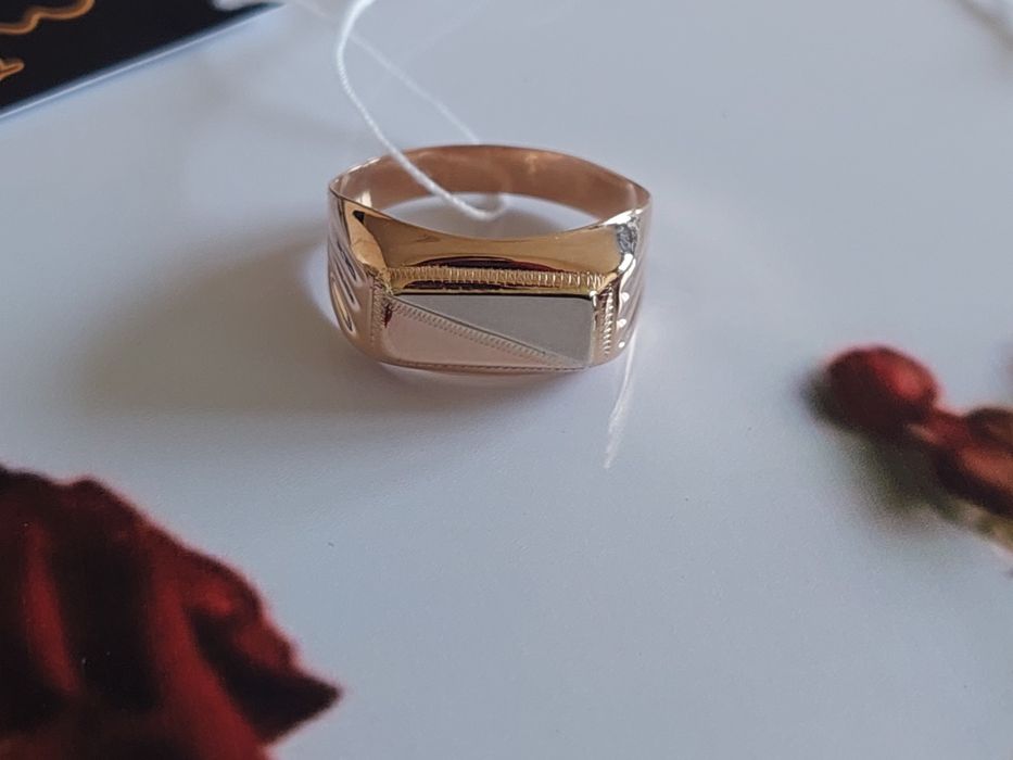 Золотое кольцо,печатка