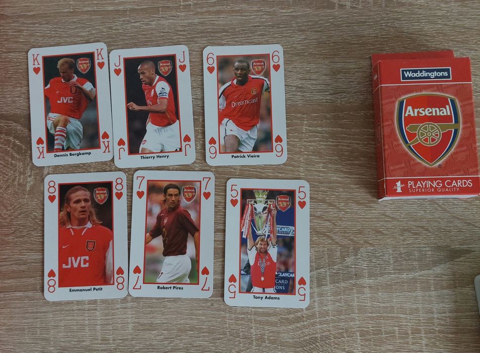 Карти Ливърпул, Арсенал и Игра на Тронове (безплатна доставка)