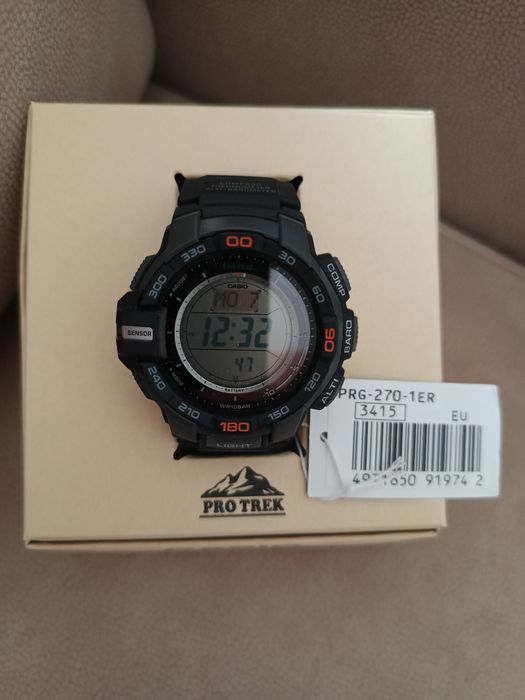 Casio PRG-270-1ER, ORIGINAL, cutie sigilată.