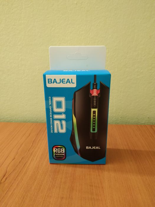 Mouse Gaming/Office cu iluminare RGB, nou.