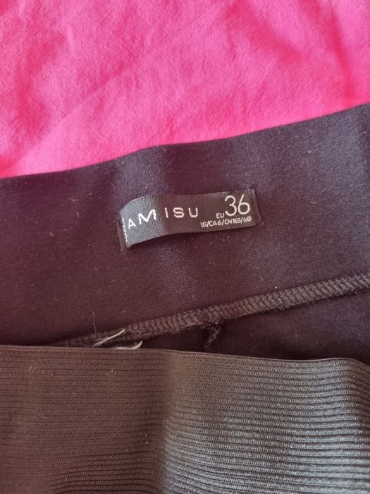 Нов черен плътен клин Аmisu 36размер