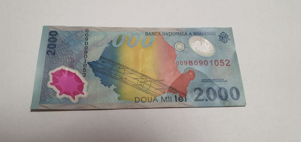 Bacnota eclipsă 2000 lei
