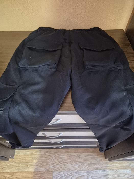 Techwear Combat Reflective Black Cargo Pants