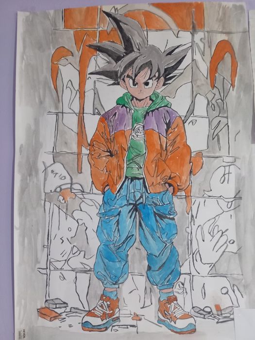 Vând pictura goku