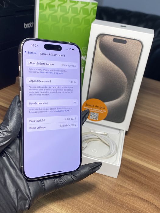 iPhone 15 Pro • 256 GB • Natural Titanium