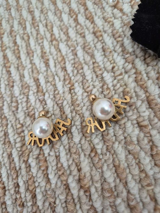 Cercei cu perle 2in1