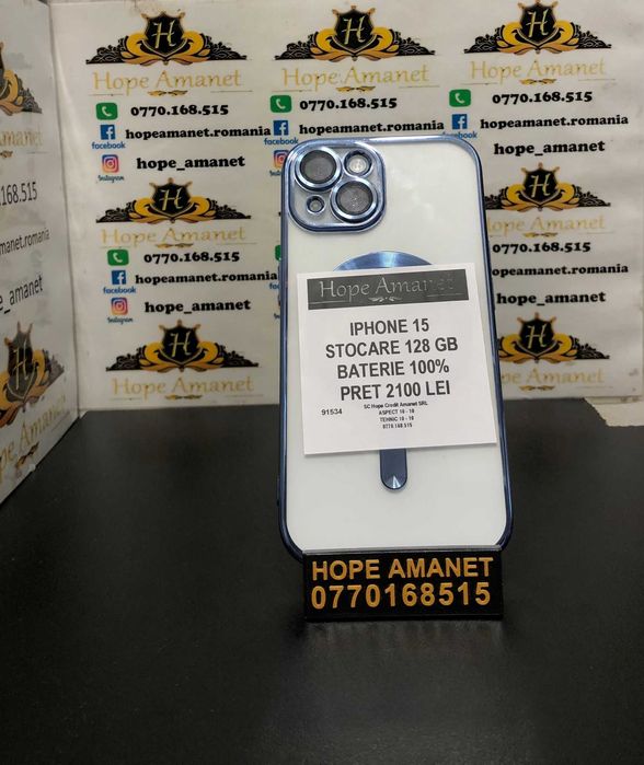 Hope Amanet P3 Iphone 15