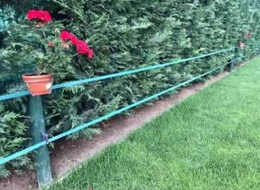 Gard Electric - Tub inox, Stalp 1 m tratat antiputrezire 10 ani