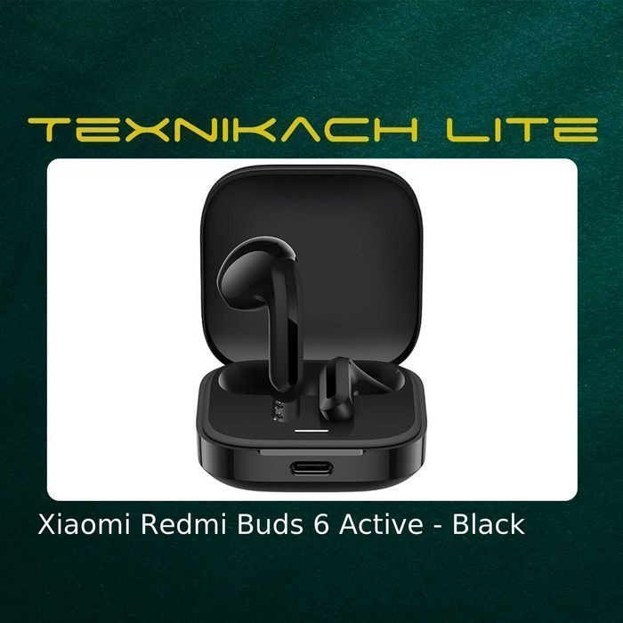 Новый! Xiaomi Redmi Buds 6 Active • Доставка Бесплатно