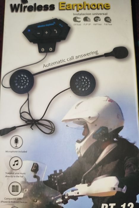Bluetooth для шлема  мото