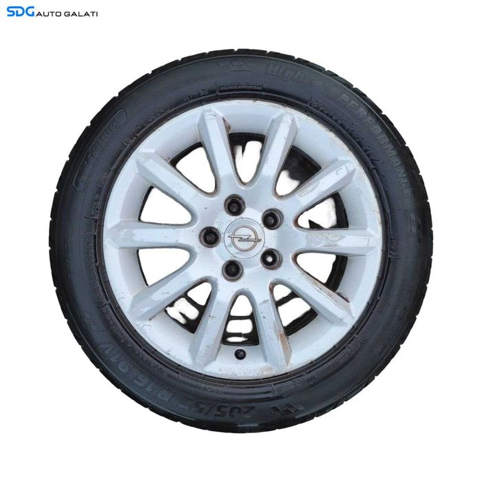 Set Roti Jante Roata Janta 5x110 205 55 R16 6.5JX16H2 ET37 Opel Zafira B 2005 - 2011 [JNT0004]