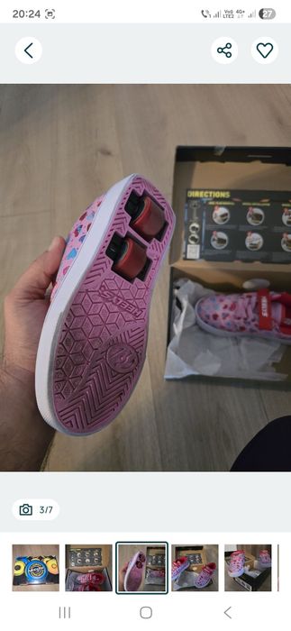 Adidasi cu rotile Heelys