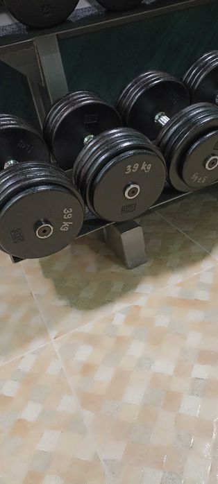Дъмбели от 3 кг до 39 кг