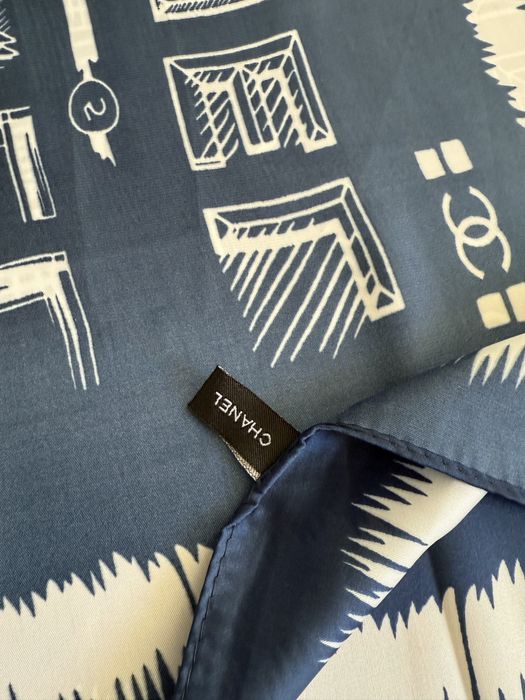 ПРОМО: Копринен шал CHANEL 100% Коприна