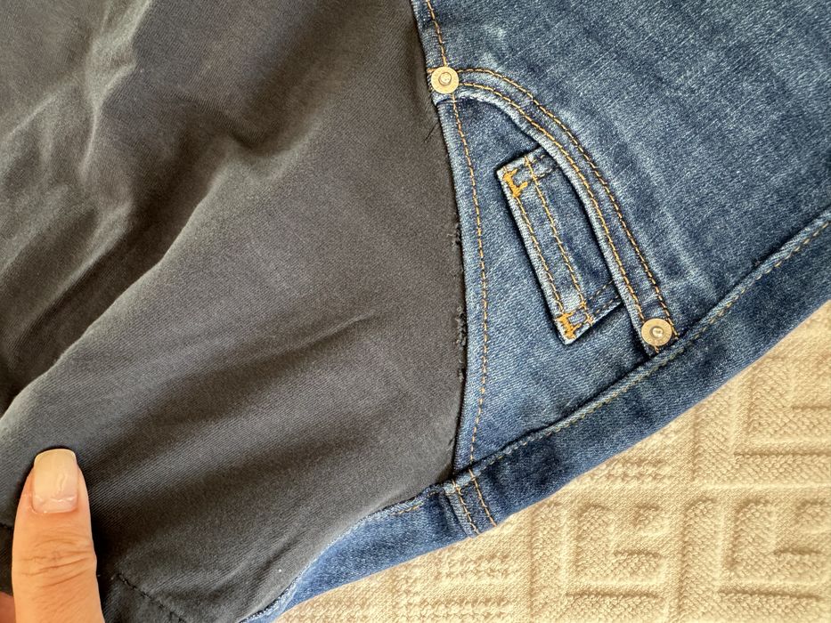 Дънки за бременни HM, клин и блуза S/M