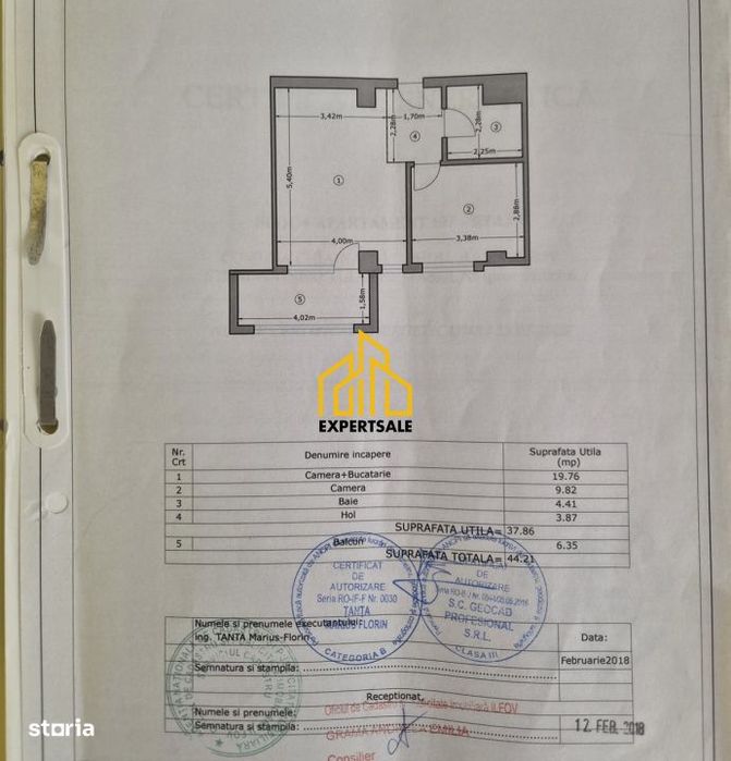 Apartament 2 Camere Mobilat in Militari Residence/Ideal pentru Locuit