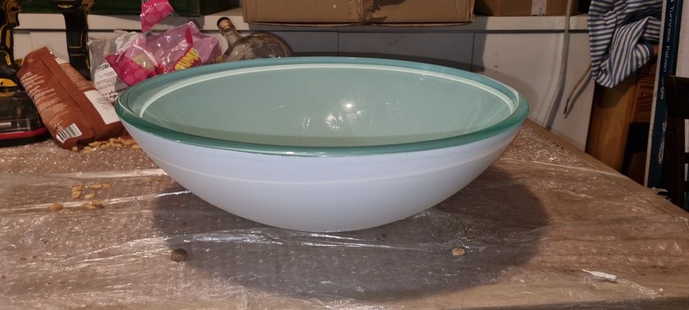 Lavoar baie sticla dubla, chiuveta baie sticla dubla