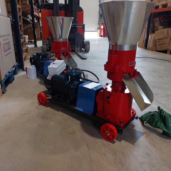 Гранулатор за фураж, Машина за гранули, преса KL-140, 1100 кг/ч 3 кВт