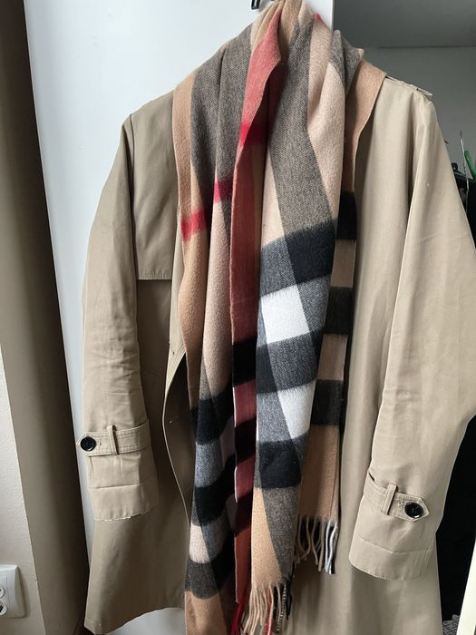 Шал Burberry 100% кашмир