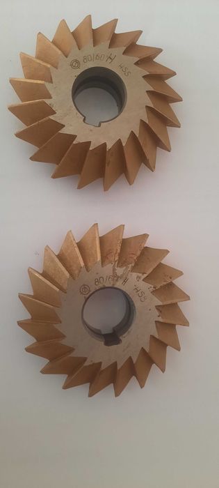 Нова двуъглова фреза 80x60° HSS-H с титаниево покритие TiN