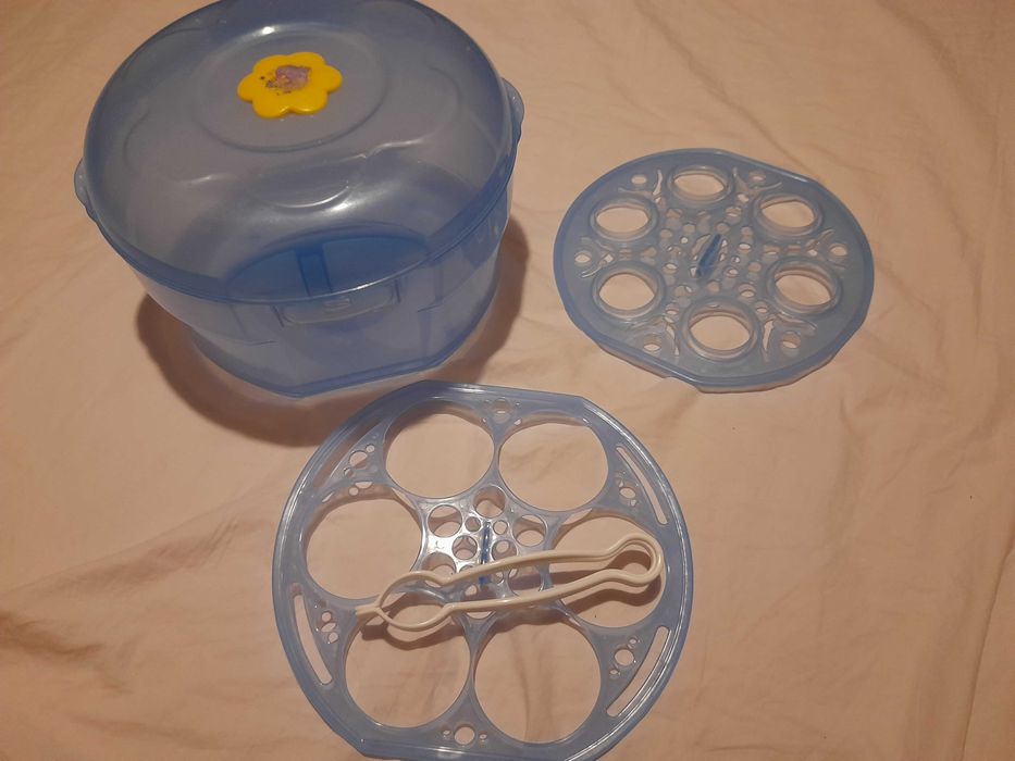 Двуфазна помпа за кърма Medela и подарък стерилизатор за микровълнова