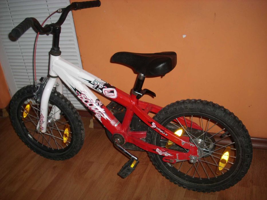 SCOTT 16 ″ USA Детски велосипед,колело със спомагателни колела.Промо!