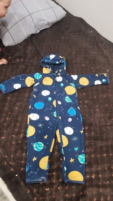 Комбинезон флисовый детский Crokid, р. 86