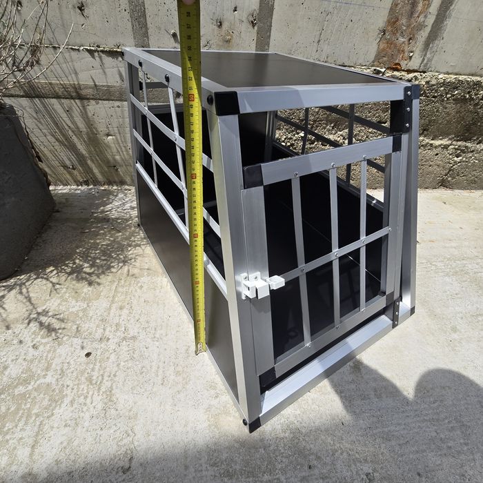 Cusca transport câine, din aluminiu, robusta si usoara