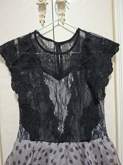 Платье из органзы