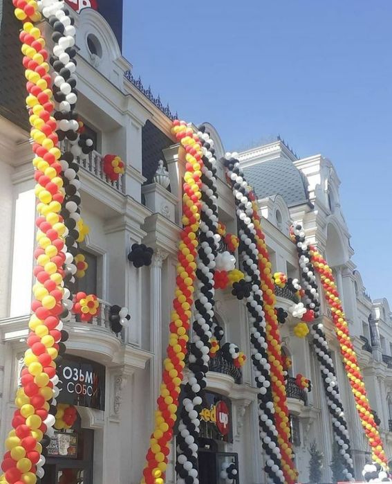 Ofarmleniya Afarmleniya shariki vozdushniy fotozona ochilish marosimla