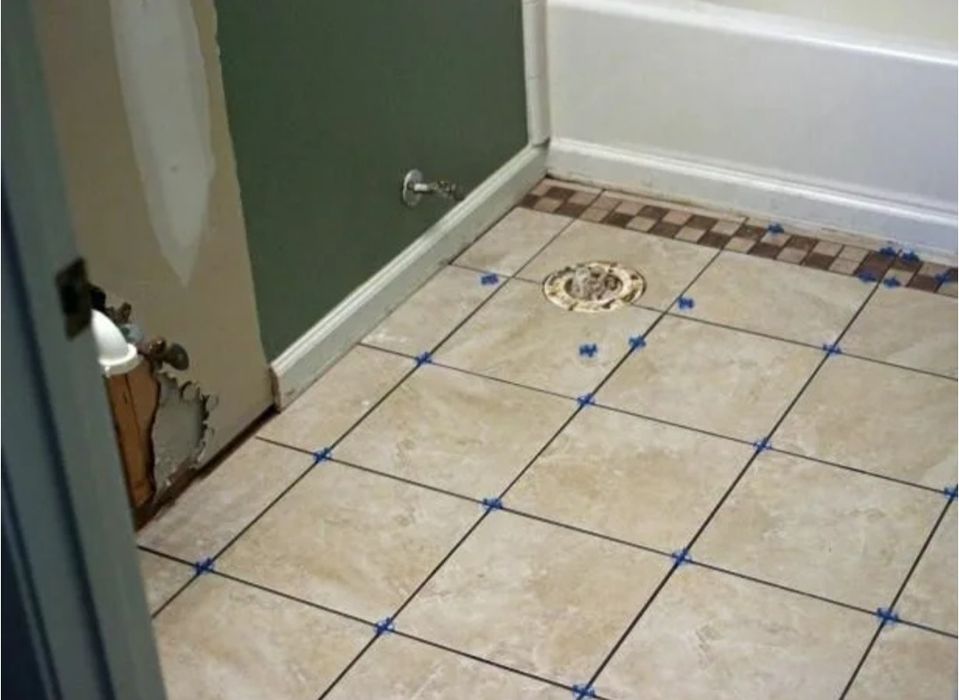 Укладка кафельной плитки