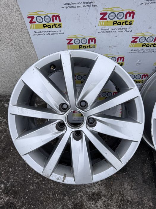 Set janta jante aliaj originale VW Passat B7 CC R16  5X112 Audi A4 A5 A6 Skoda Octavia Superb Seat