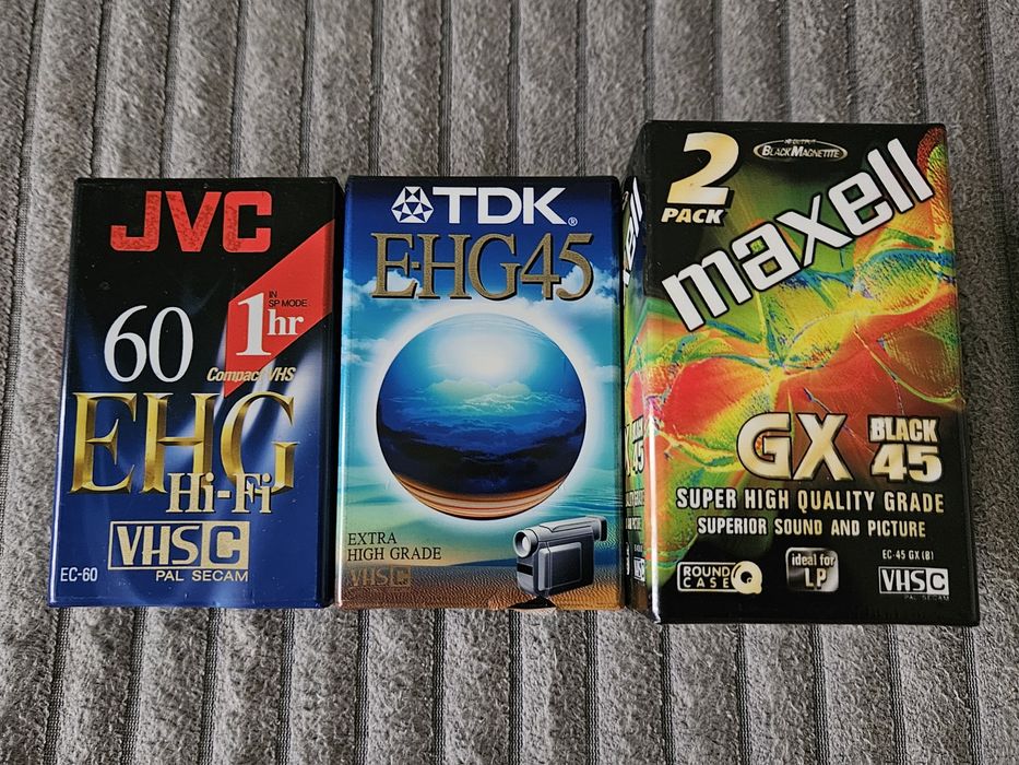 Casete Video Muzica VHS VHS-C miniDV 8mm