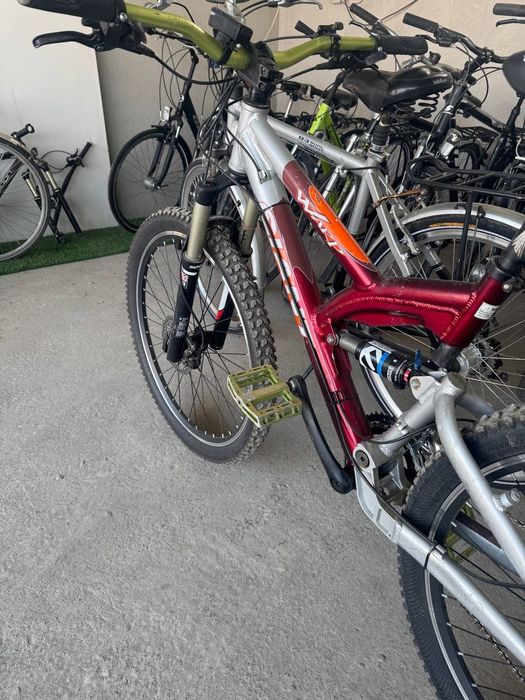 Двухподвесний неметский велосипед focus