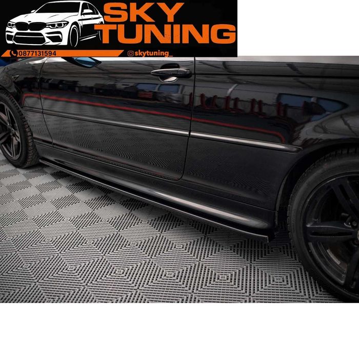 Bmw e46 coupe добавка прагове макстън дизайн Бмв е46 купе Maxton desig