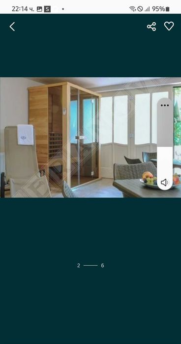 Домашна сауна Инфрачервена