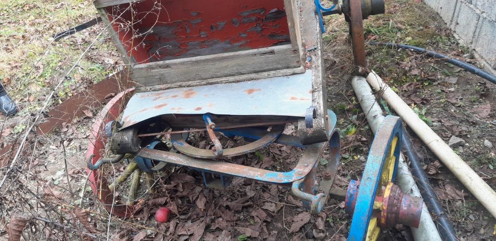 Vand căruță, remorca pompieri,fabricatie Budapesta