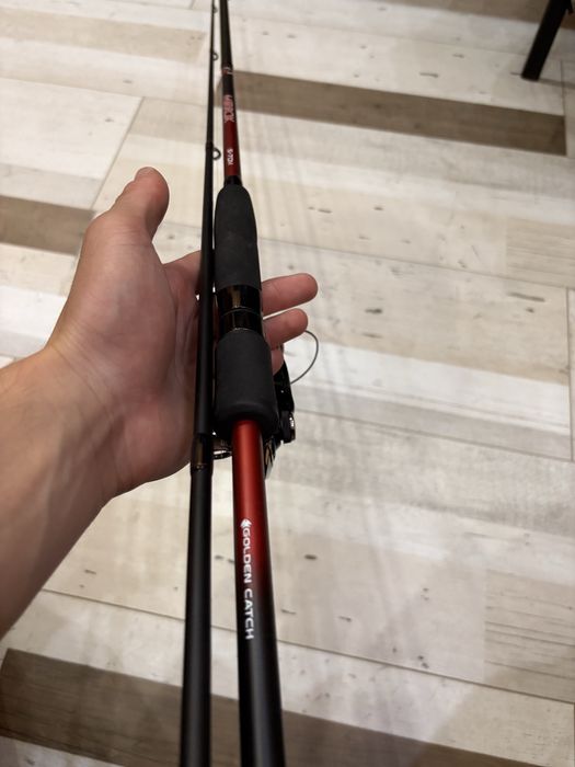 Golden Catch Mirox , с макара Shimano Siena