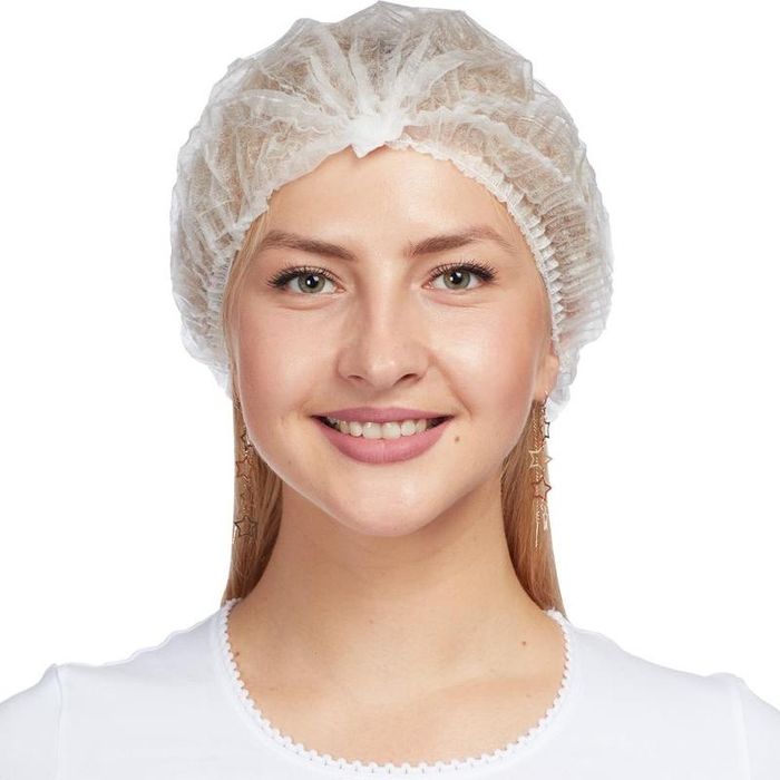 Шапка шарлотка колпачок одноразовый медицинский