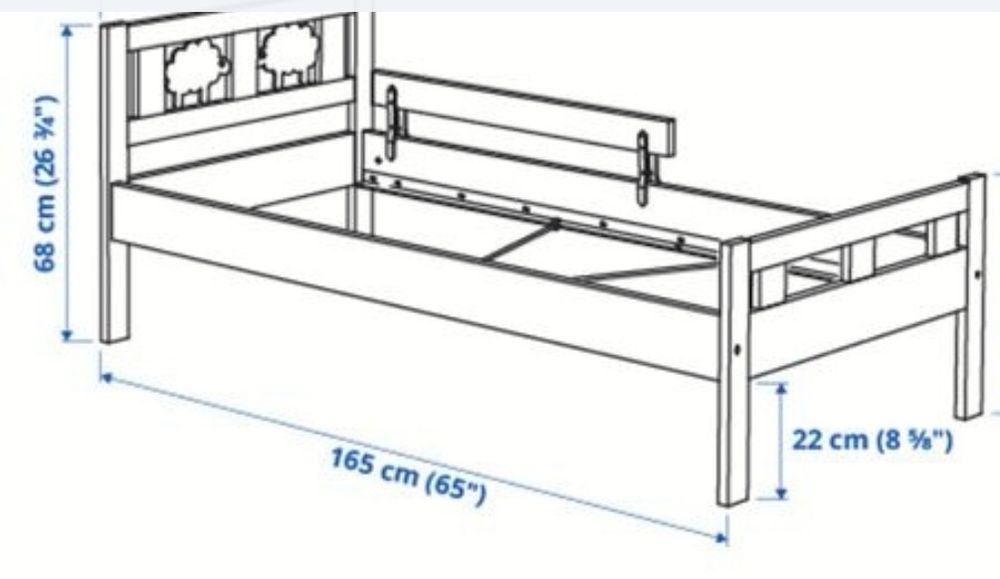 Pat copii Ikea kritter- nefolosit