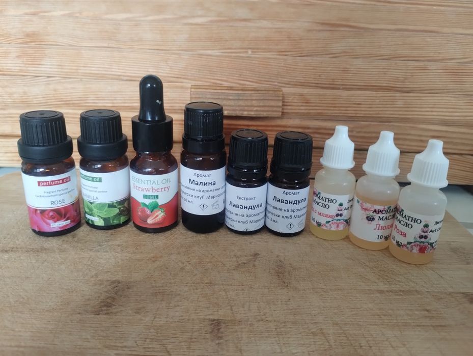 Материали за сапунени цветя