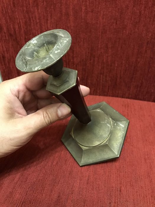 Винтажные подсвечники.