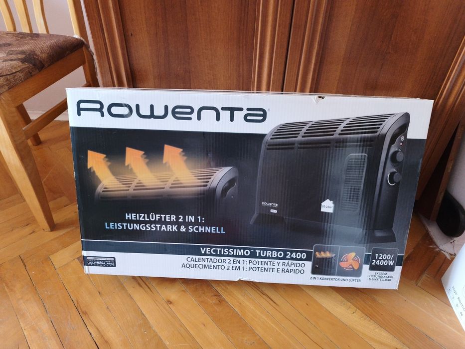 Конвекторна печка Rowenta Vectissimo Turbo 2400
