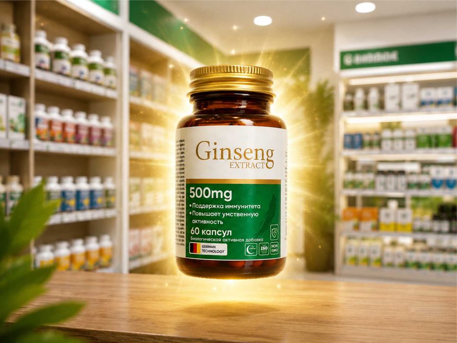 Ginseng 500 mg 60ta kapsula