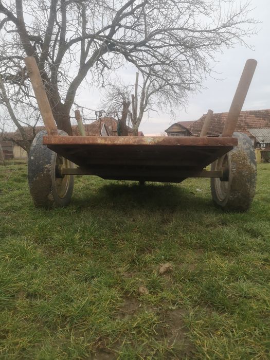 Remorca grapa lonjeroane cadru