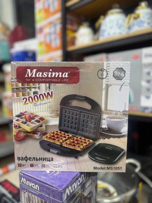 Вафельница, Вафельница для дома