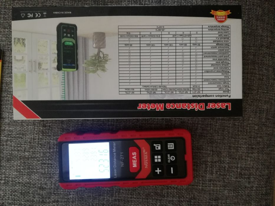 Metru digital cu laser 50m