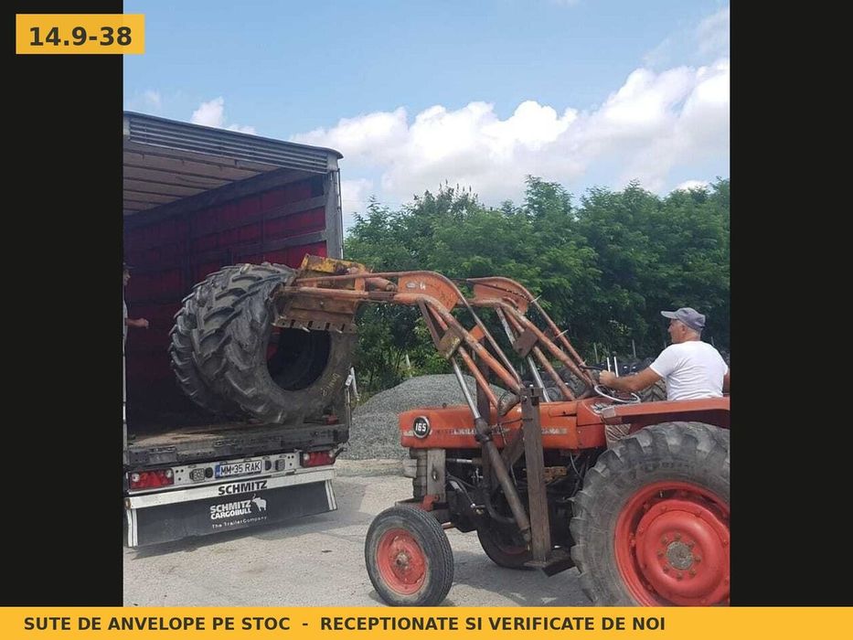 Anvelope Cauciucuri 14.9-38 14.9R38 14.9 38 14938 Cultor Tractor Punte Spate Utilaje Agricole SH Second Hand SECOND HAND Garantie 1 An